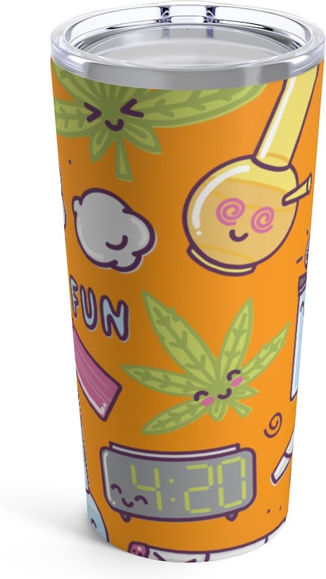 Tumbler 20oz Orange