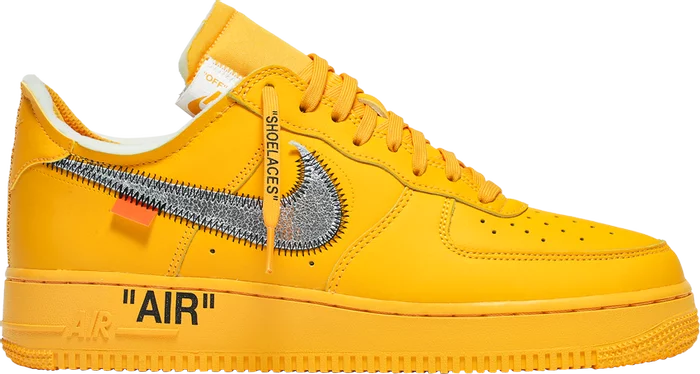 Off-White x Air Force 1 University Gold