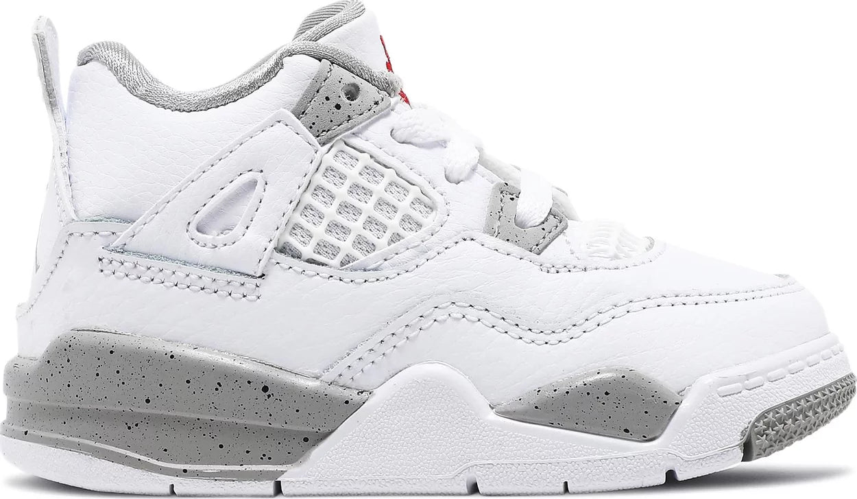 Air Jordan 4 Retro TD 'White Oreo'