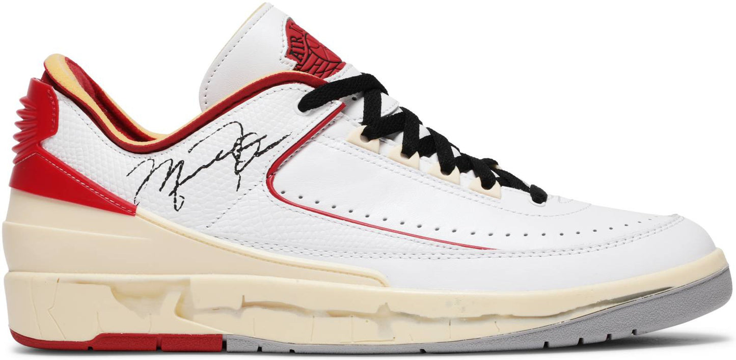 Off-White x 2 Retro Low SP 'White Varsity Red'