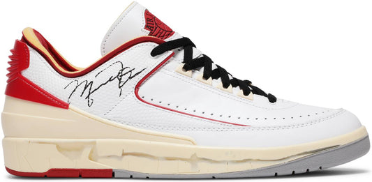 Off-White x 2 Retro Low SP 'White Varsity Red'