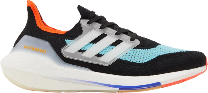 UltraBoost 21 'Black Pulse Aqua'