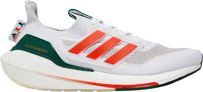 UltraBoost 21 'NCAA Pack - Miami'