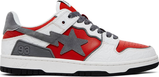 Sk8 Sta 'White Red'