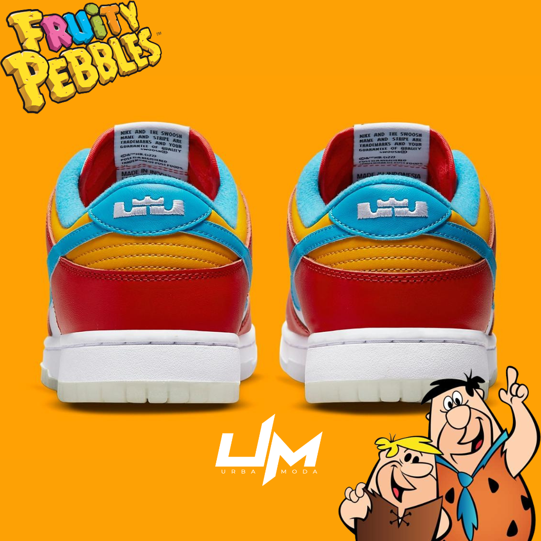 LeBron James x Dunk Low “Fruity Pebbles”