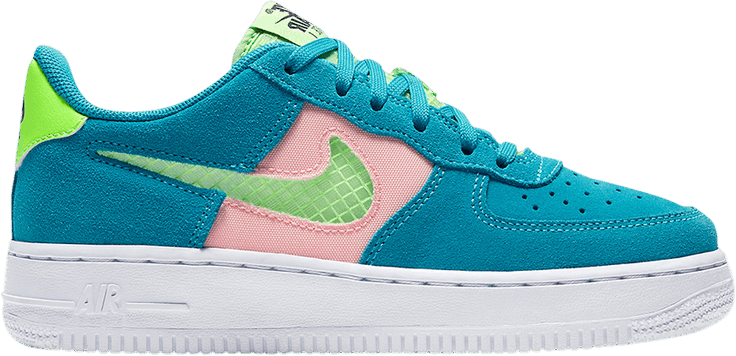 Air Force 1 Low GS 'Transparent Blue Swoosh'