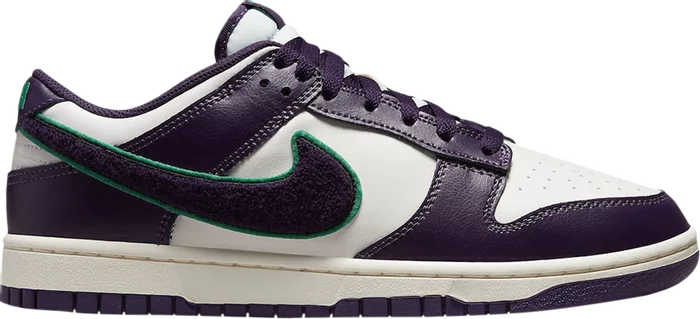 Dunk Low 'Chenille Swoosh - Grand Purple'