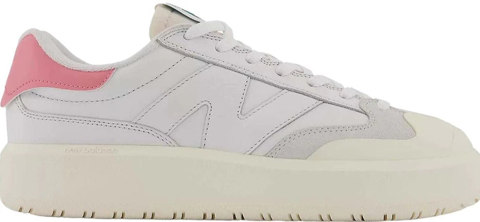New Balance White Natural Pink