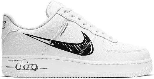 Air Force 1 '07 "Sketch White Black"