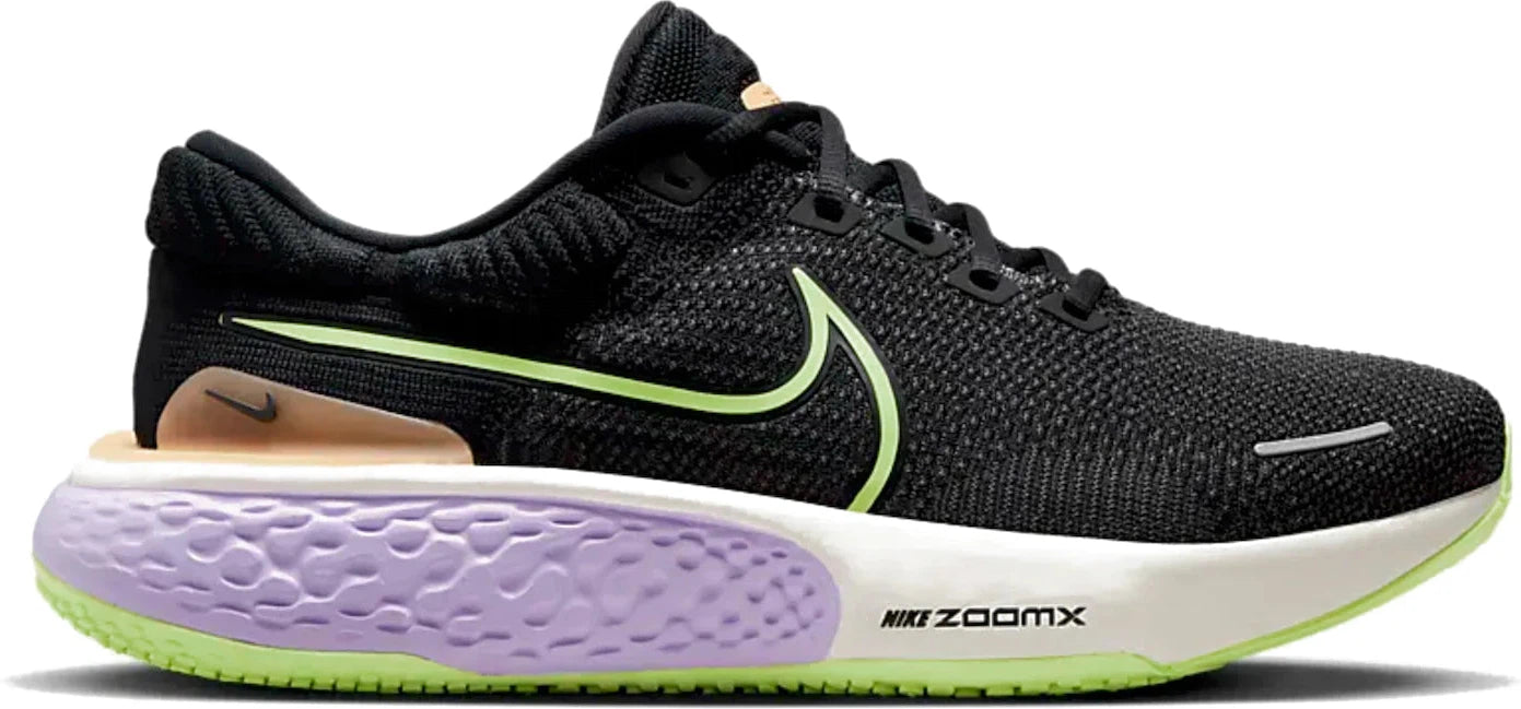 ZoomX Invincible Run Flyknit 2 'Black Lila Ghost Green'
