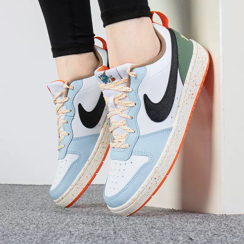 Court Borough White Blue Multi