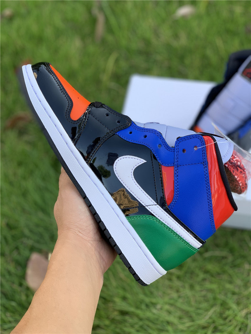 Sneaker Bar Detroit Air 1 Mid SE WMNS Multi Patent