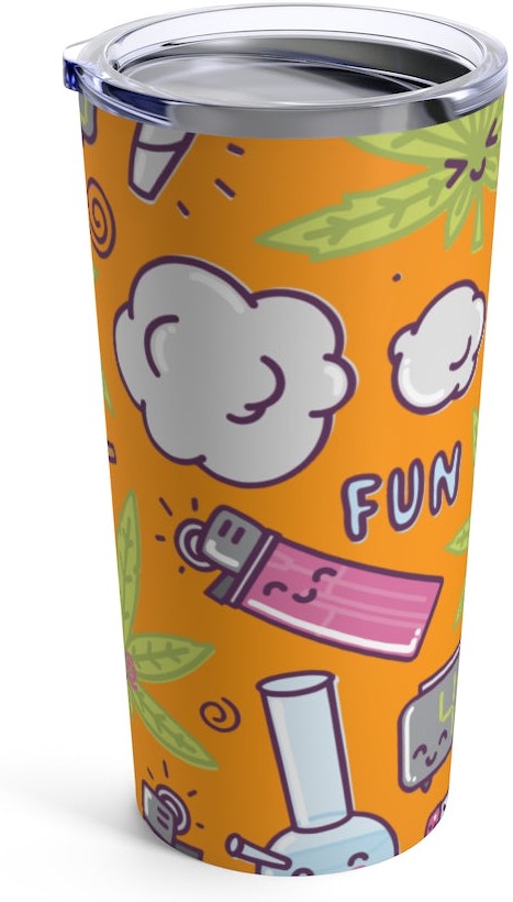 Tumbler 20oz Orange