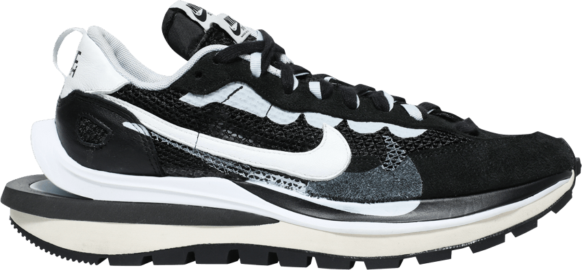 Sacai x VaporWaffle 'Black White'