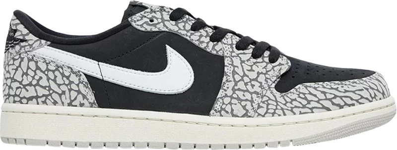 1 Retro Low OG 'Black Cement'