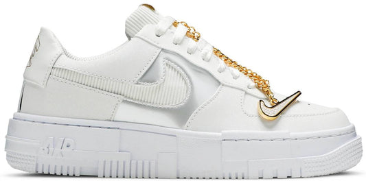 Air Force 1 Pixel 'White Gold Chain'