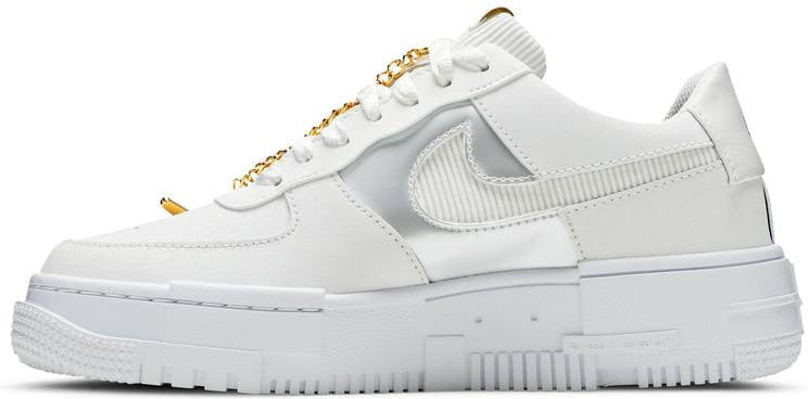 Air Force 1 Pixel 'White Gold Chain'