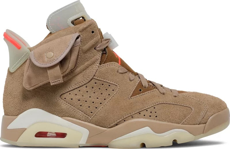 Travis Scott x Air Jordan 6 'British Khaki'
