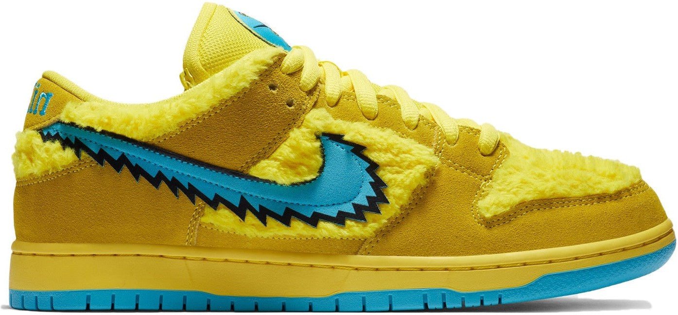 SB Dunk Low Grateful Dead Bears Opti Yellow