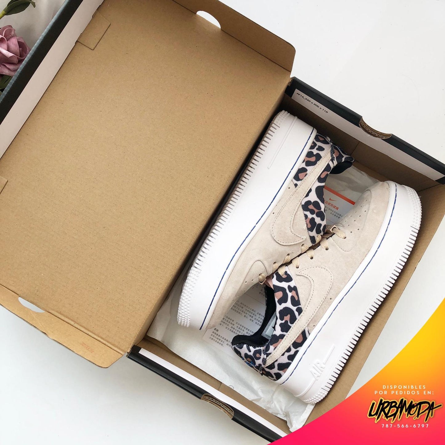 Air Force 1 '07 Sage Leopard