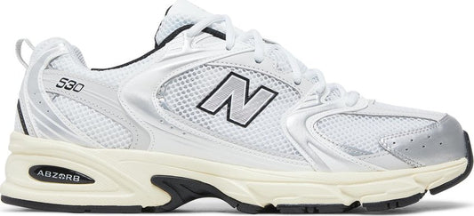 530 'White Metallic Silver'