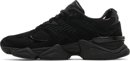 9060 'Triple Black Suede Patent'