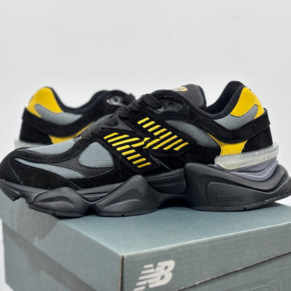 9060 'Black Suede Yellow'