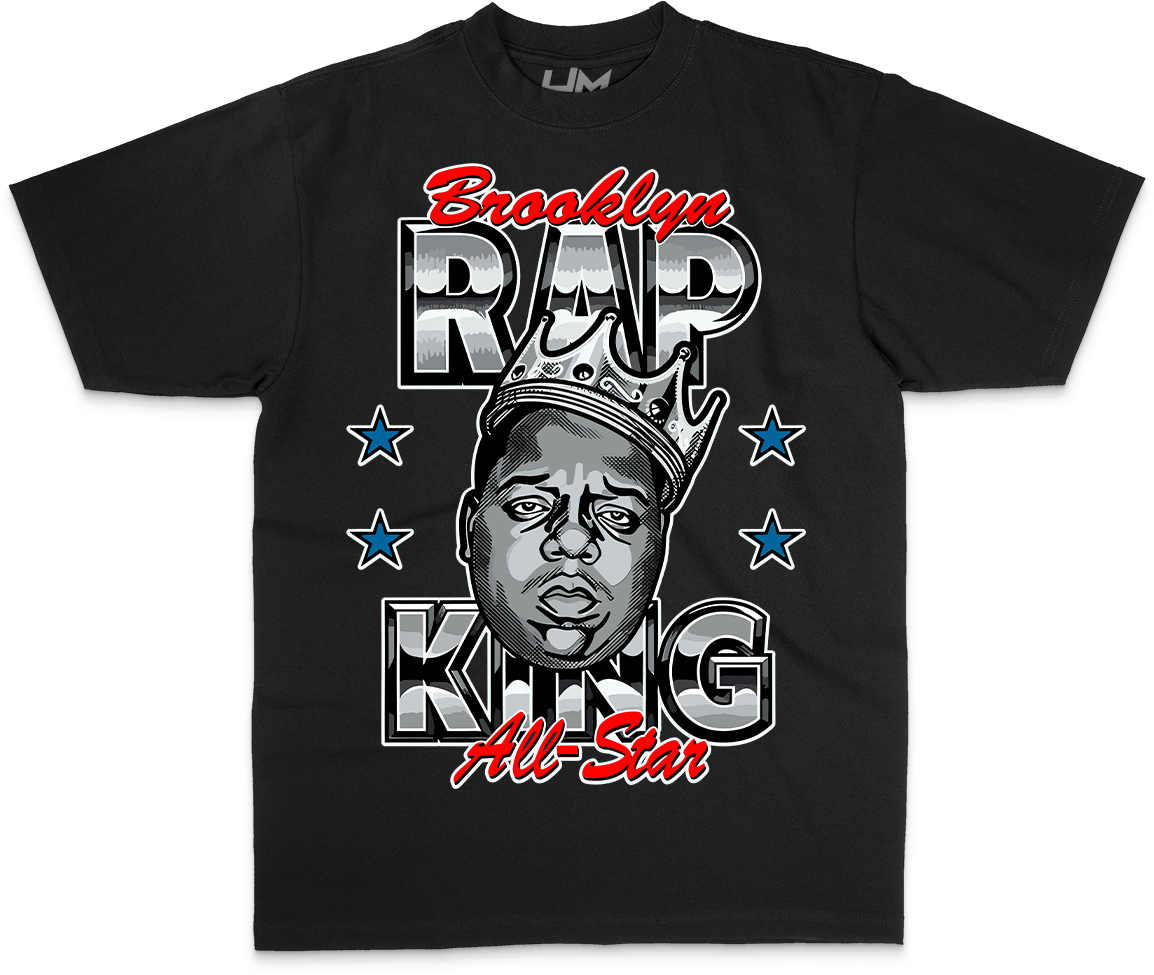 Brooklyn Rapper Poster Brooklyn Rap King Heavyweight Shirt – UrbaModa