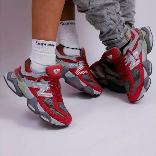 9060 'Red and Grey"