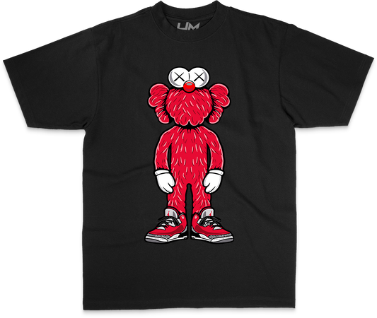Red Kaws Heavyweight Shirt