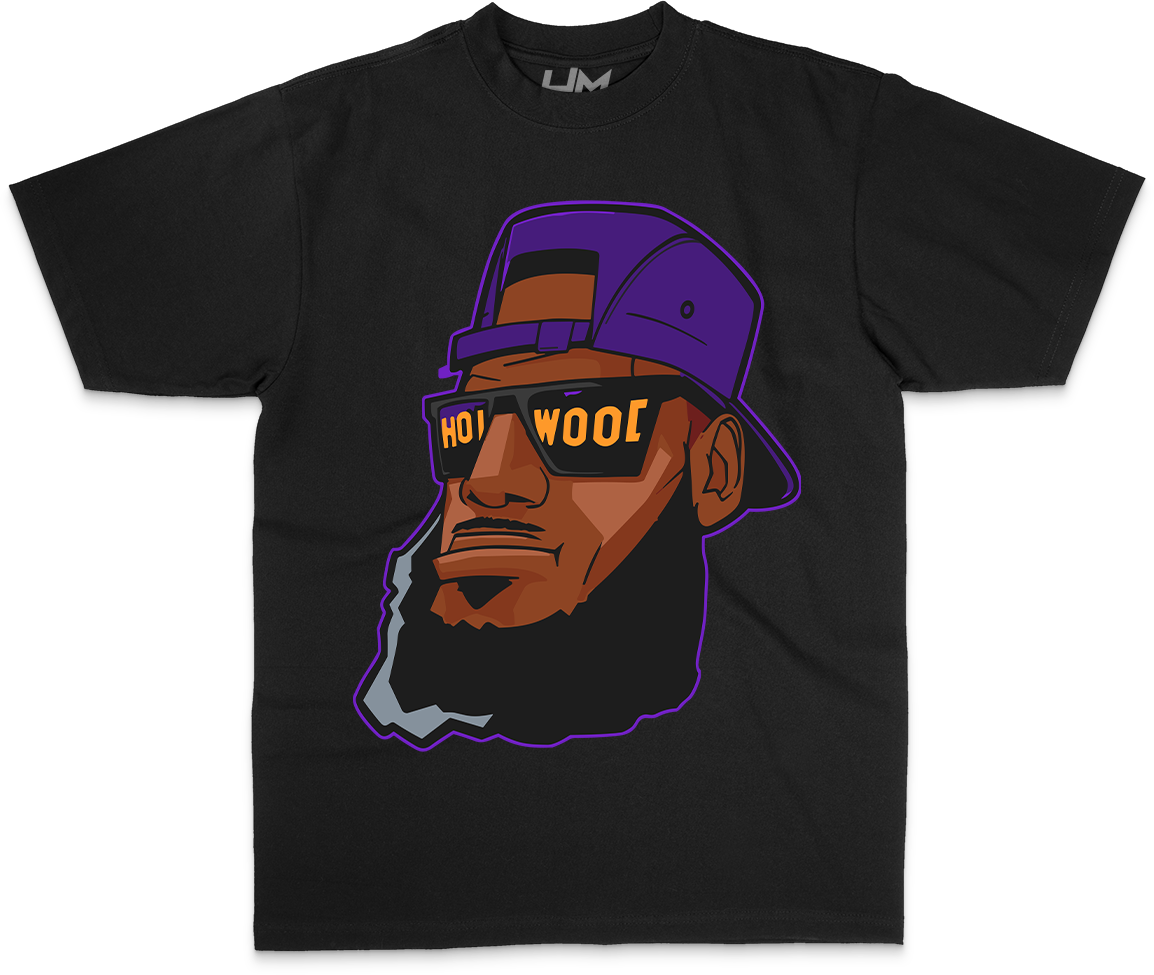Lebron Cartoon Heavyweight Shirt