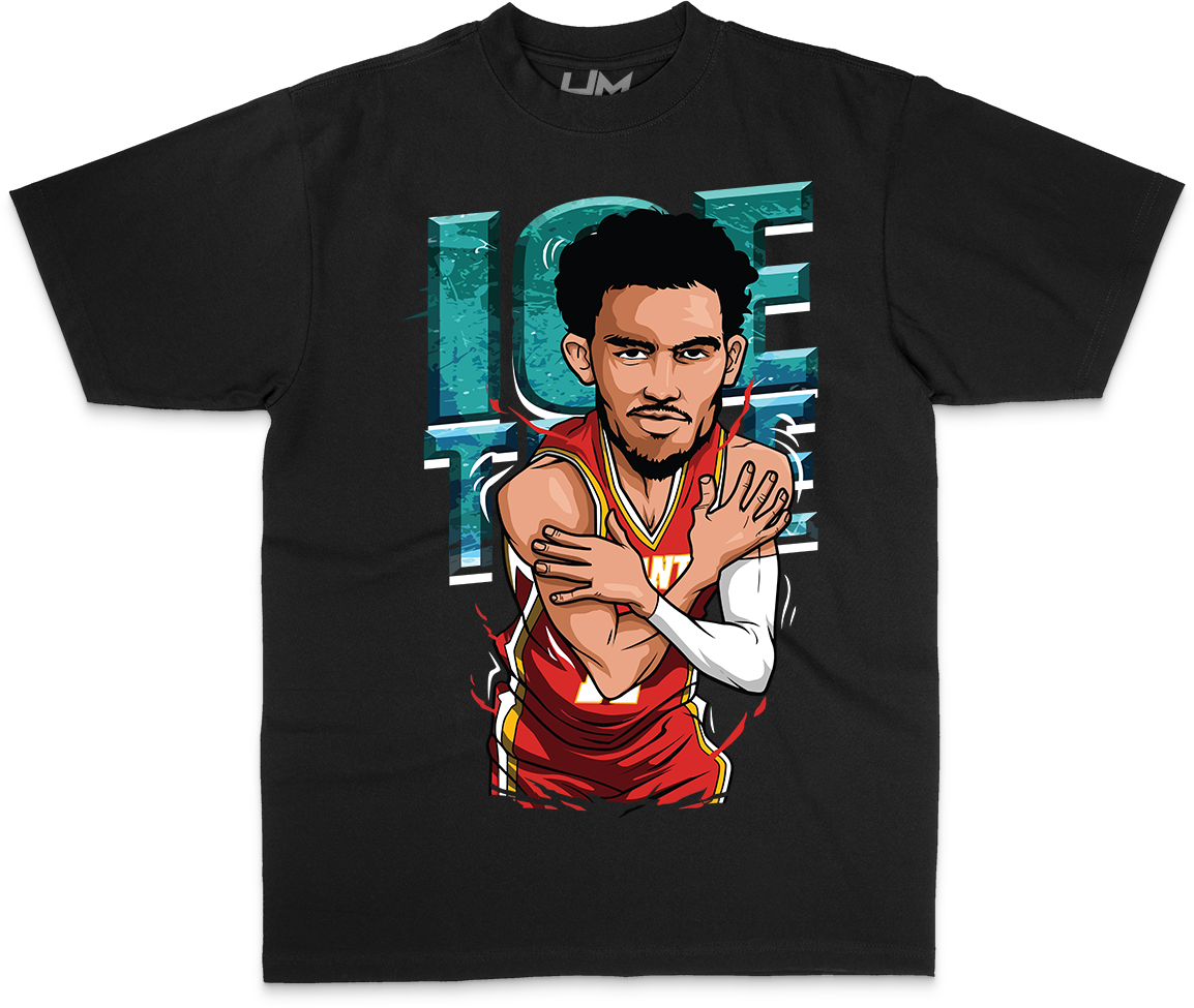 TRAE YOUNG NBA Cartoon Heavyweight Shirt
