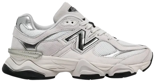 New Balance 9060 'White Black Metallic Silver'