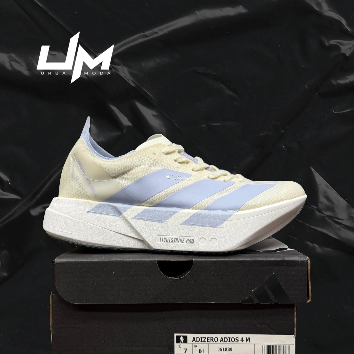Adidas Adizero Adios 4 Cream Purple