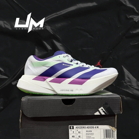 Adidas Adizero Adios 4 White Purple