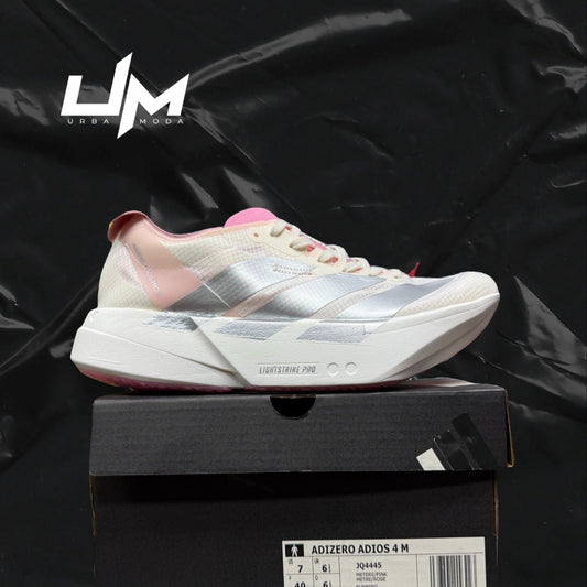 Adidas Adizero Adios 4 White Pink