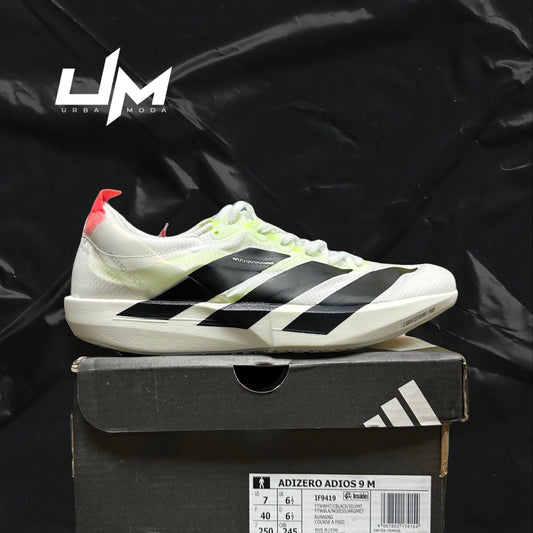 Adidas Adizero Adios 9 White Black