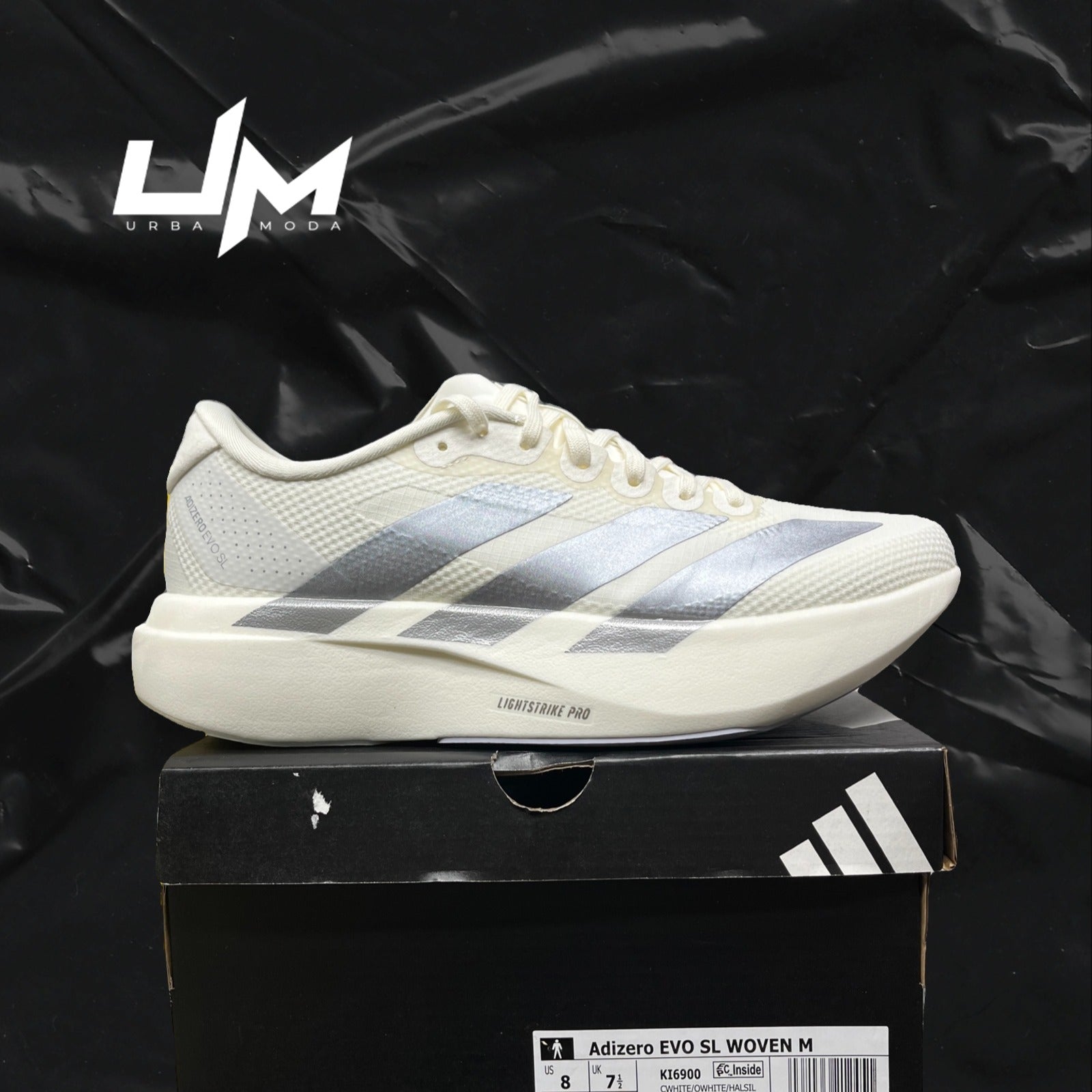Adidas Adizero Evo SL Woven White Silver