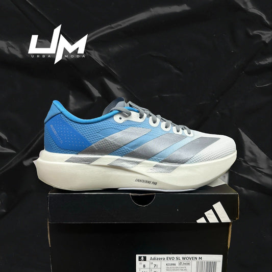 Adidas Adizero Evo SL Woven Blue Silver