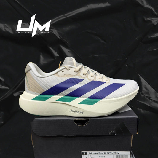 Adidas Adizero Evo SL Woven Beige Deep Purple