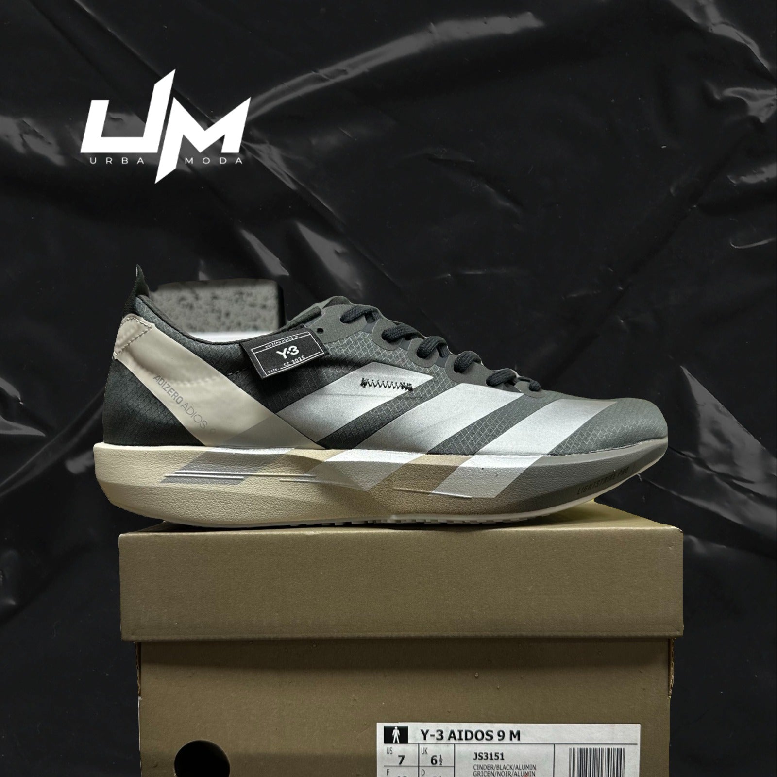 Adidas Y-3 Adios 9 Cinder Black