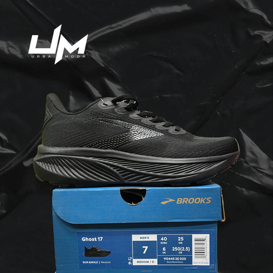 Brooks Ghost 17 All Black