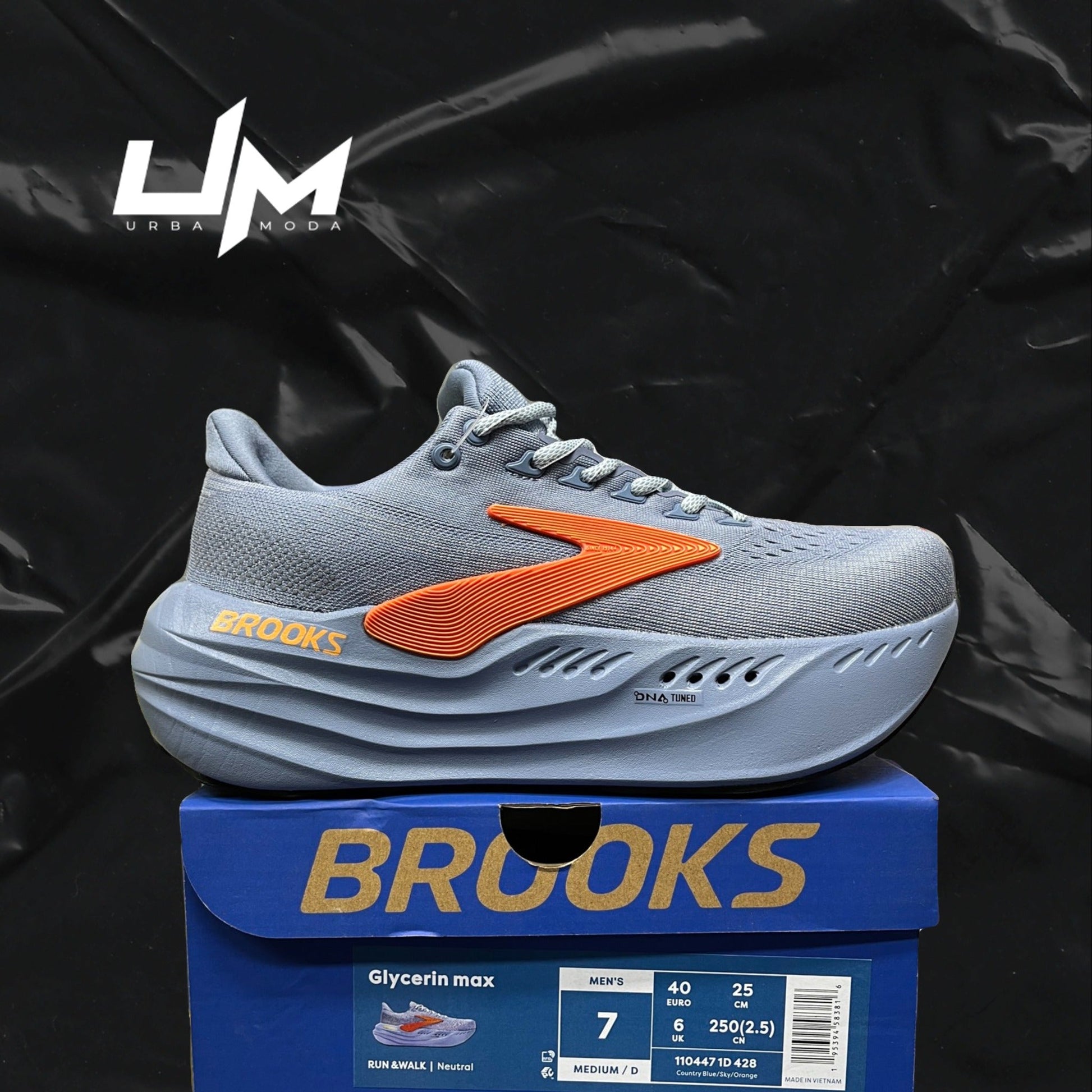 Brooks Glycerin Max Blue Orange