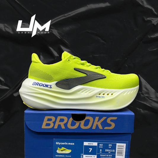 Brooks Glycerin Max Lime Navy
