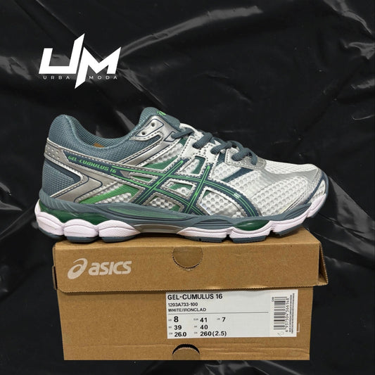 Asics Cumulus 16 White Ironclad