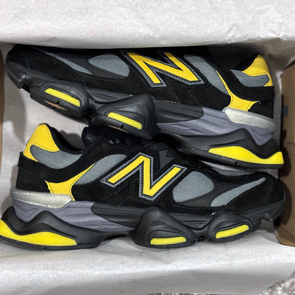 9060 'Black Suede Yellow'