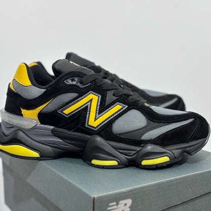 9060 'Black Suede Yellow'