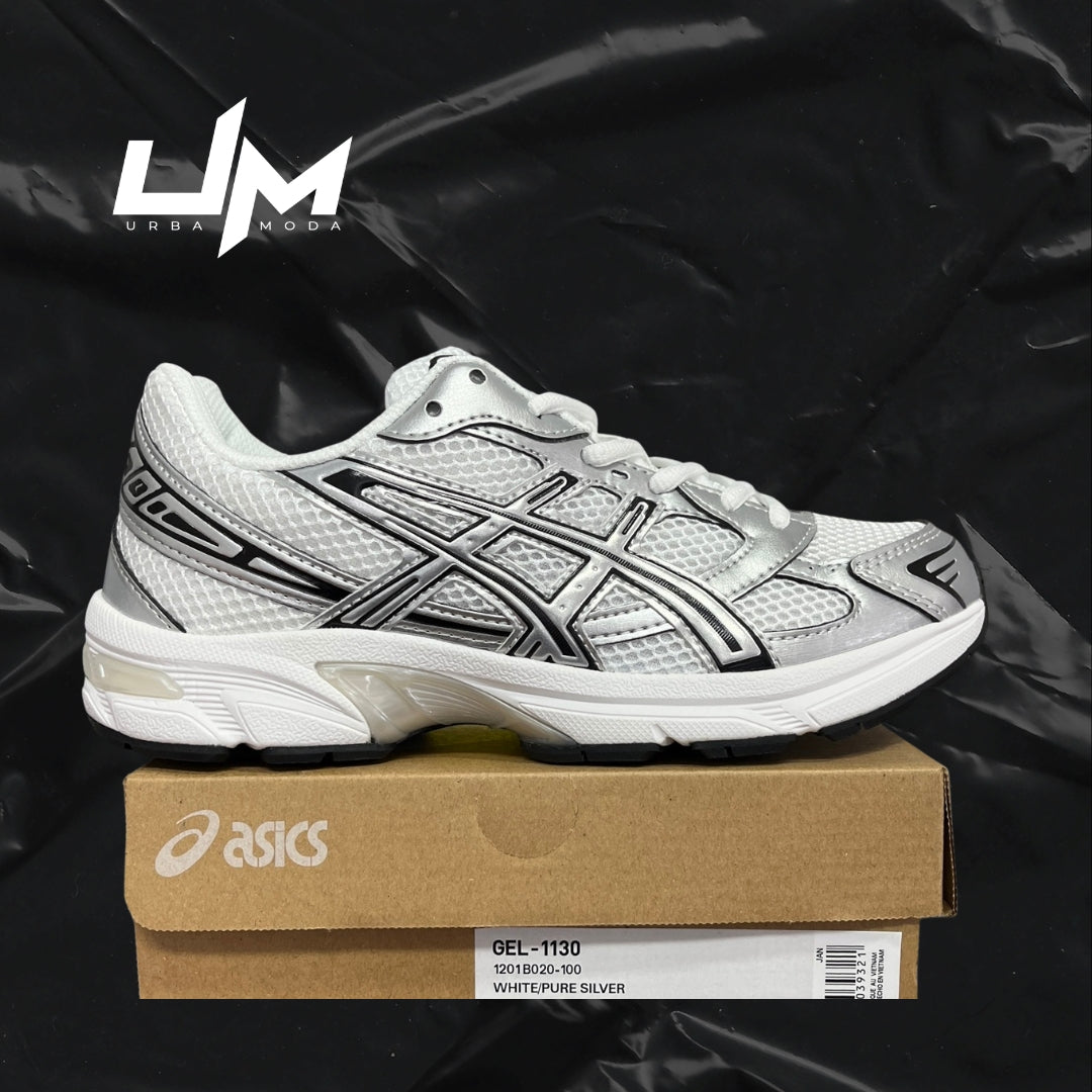 Asics 1130 White Silver