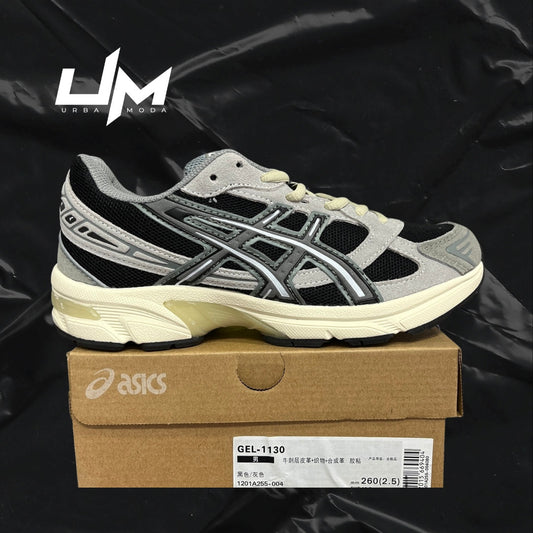 Asics 1130 Black Silver Cream