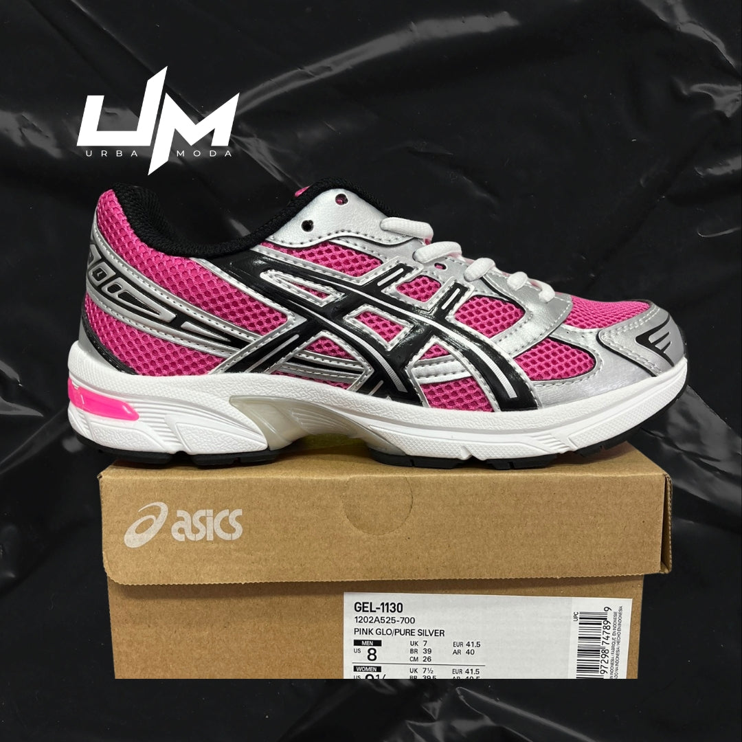 Asics 1130 Pink Silver Black